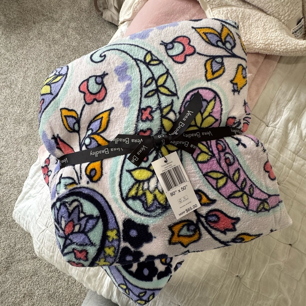 Brand new Vera Bradley Throw Blanket